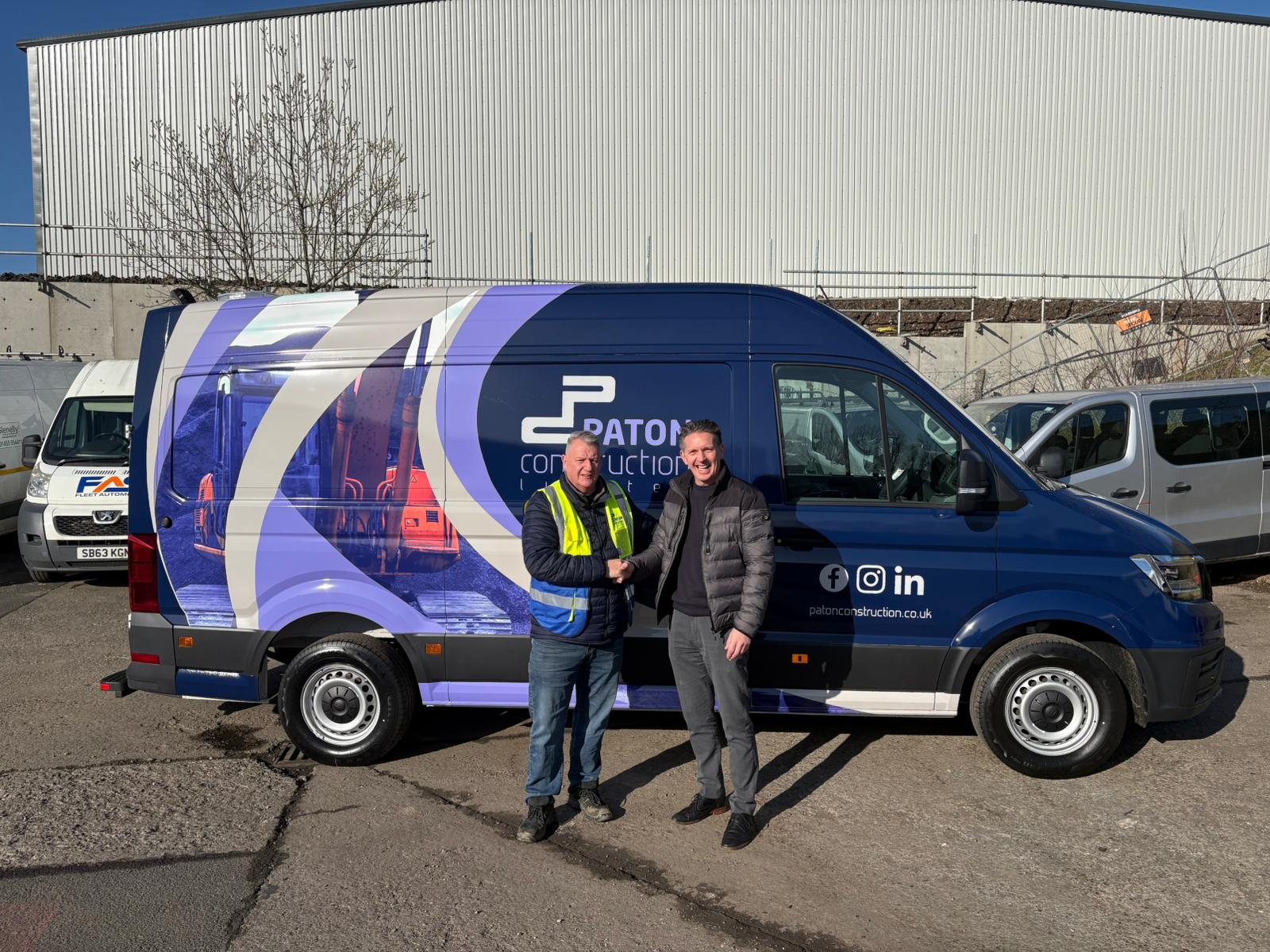 New MAN van addition to Paton Construction fleet