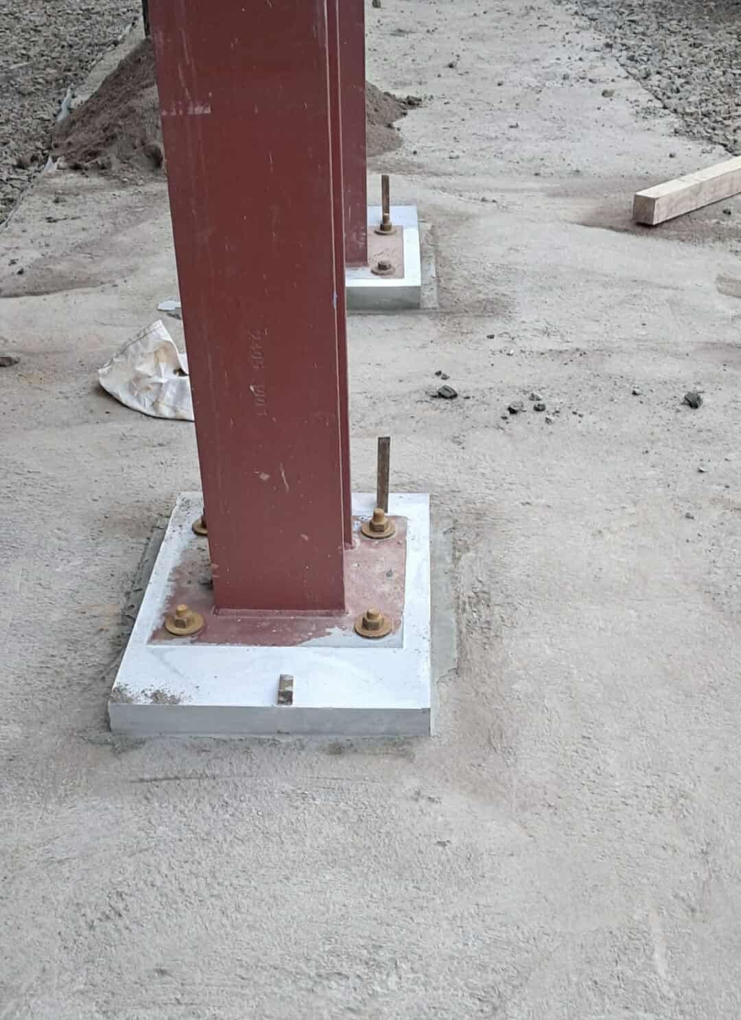 Steel Column Installation